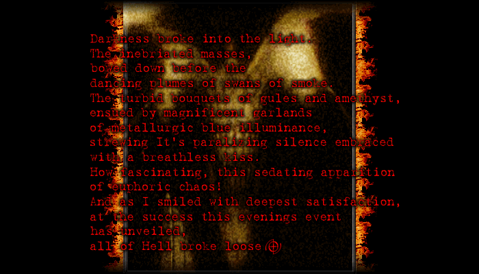 Excerpt from final speech before the summoning.